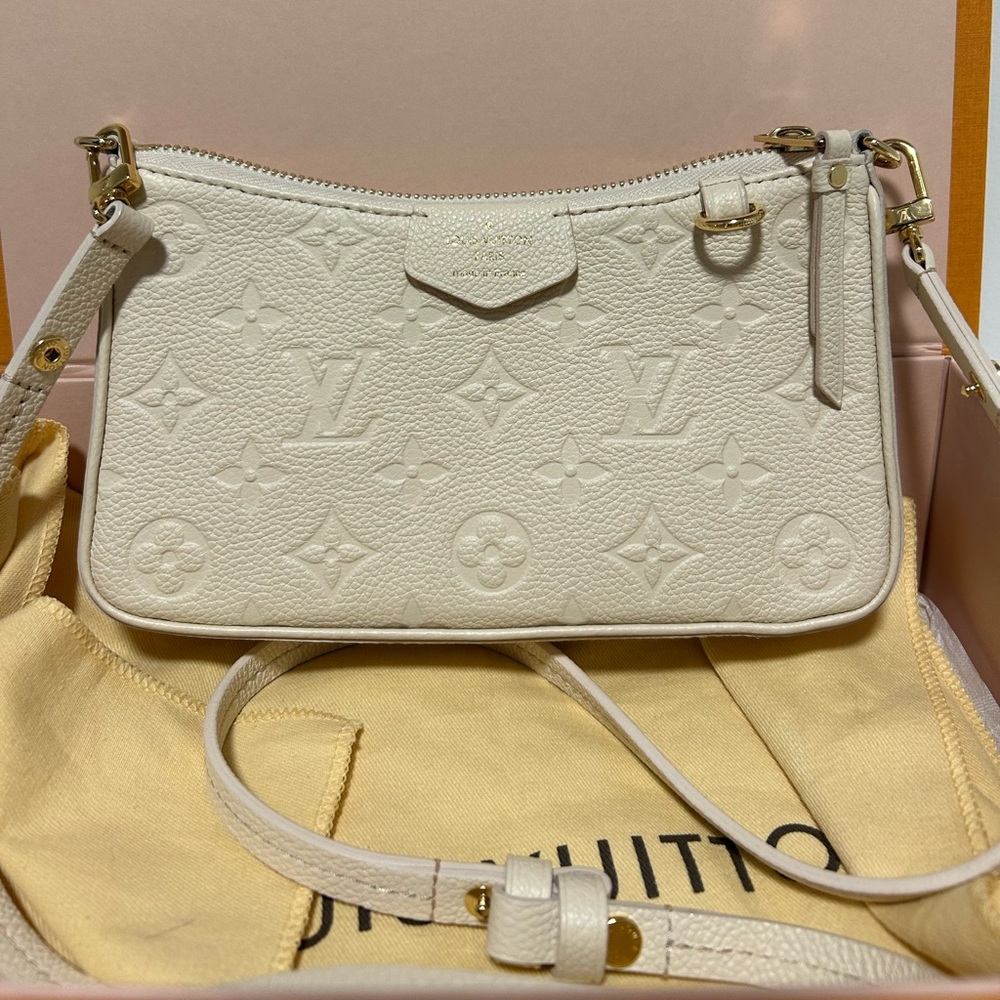 SOLD Louis Vuitton Easy Pouch on Strap - Picture 1 of 10